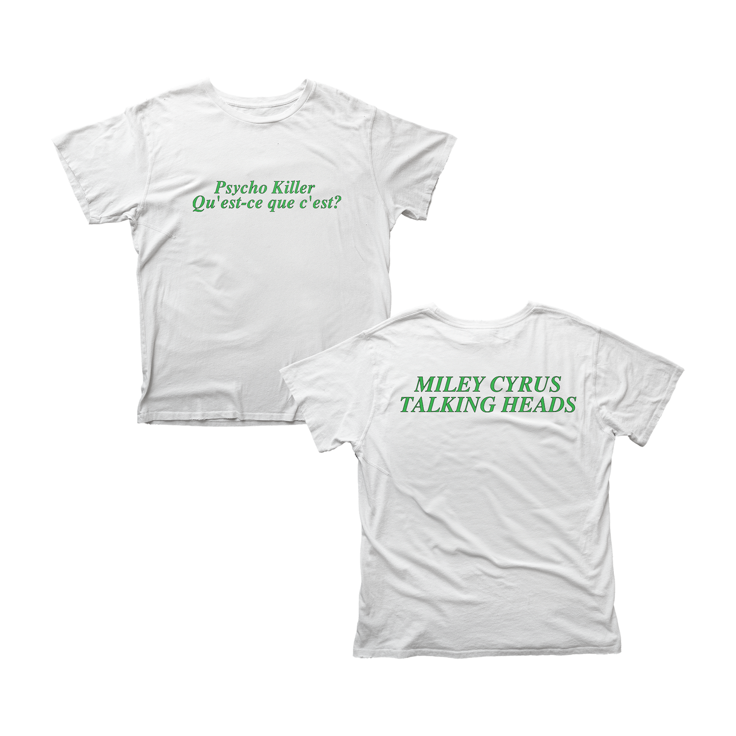 Talking Heads x Miley Psycho Killer T-Shirt