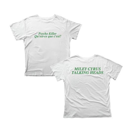 Talking Heads x Miley Psycho Killer T-Shirt