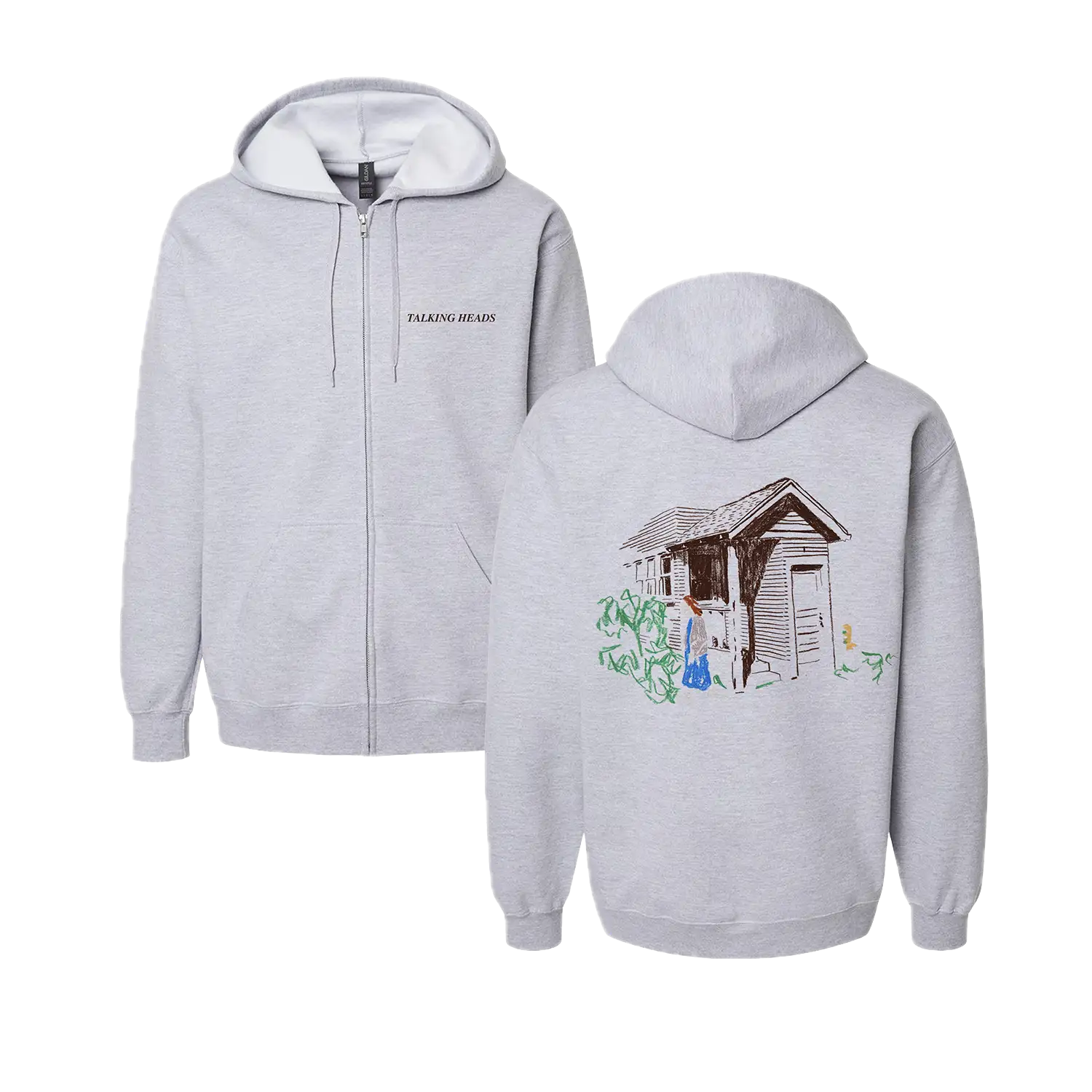 Psycho House Zip Hoodie – Talking Heads
