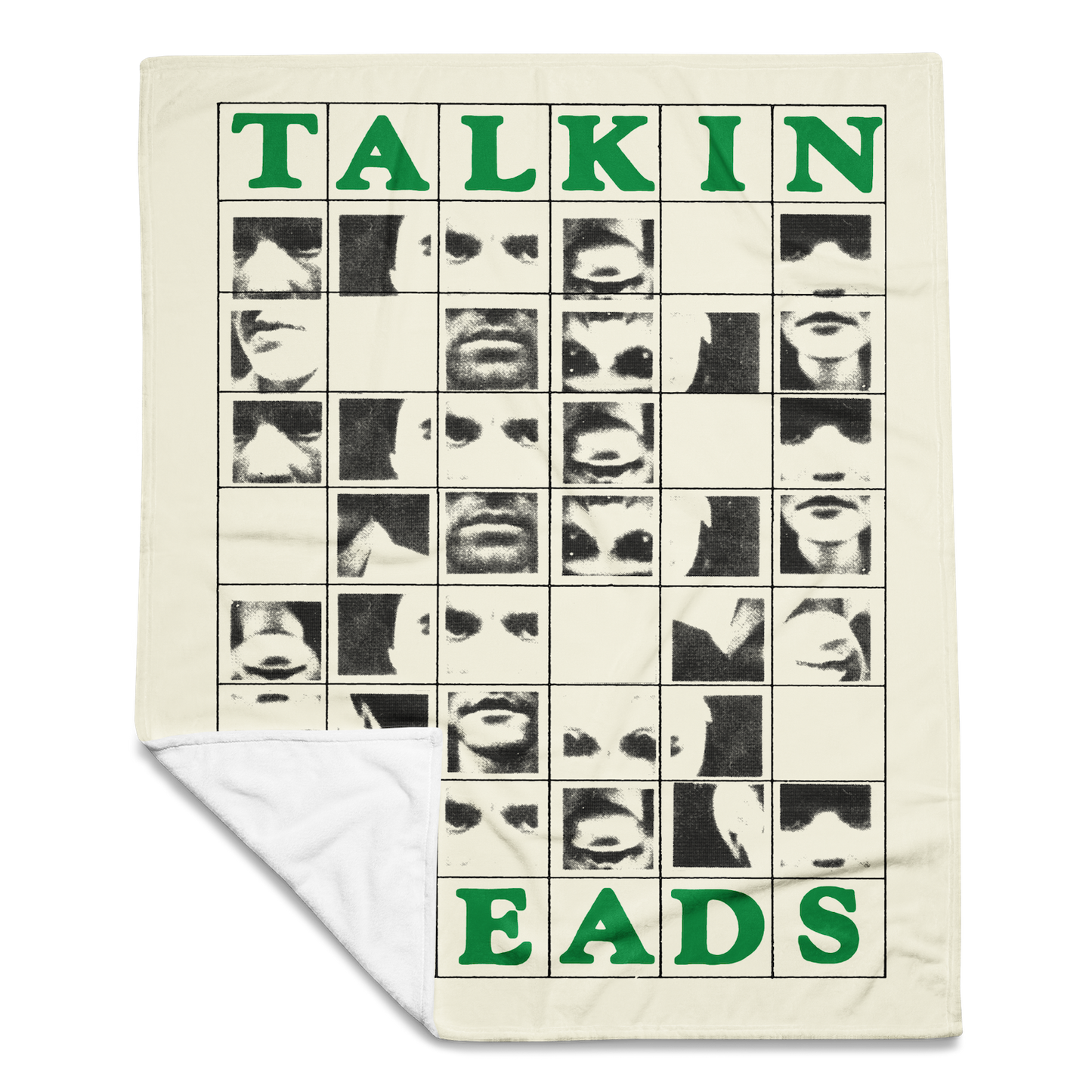 Talking Heads Faces Blanket