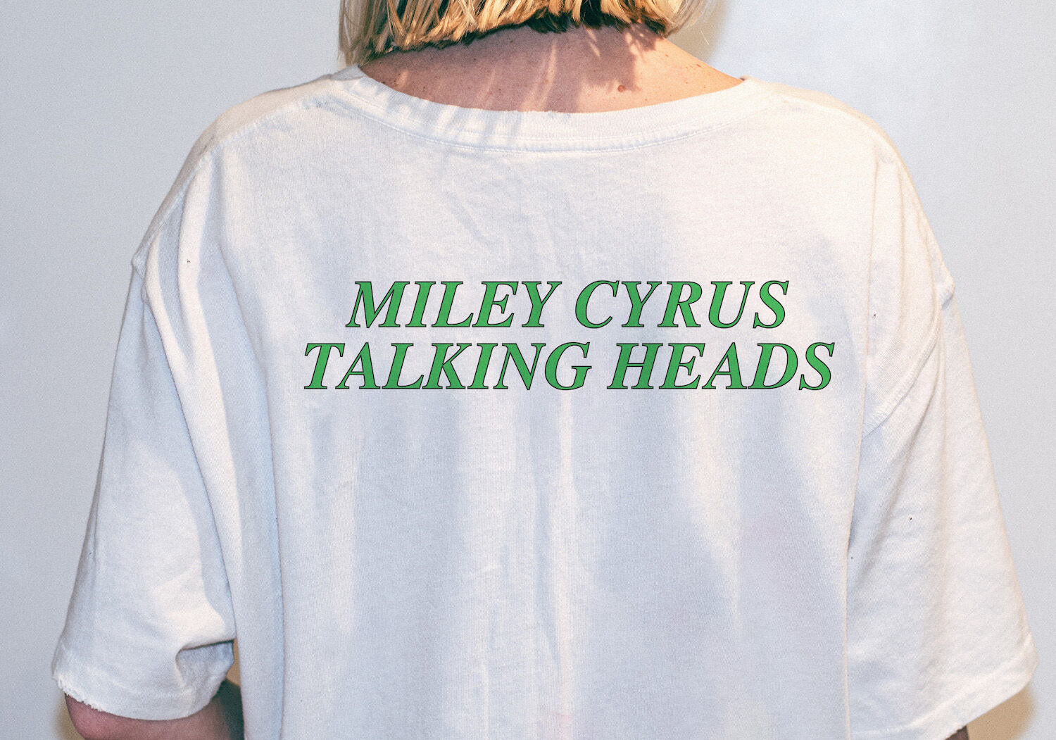 Talking Heads x Miley Psycho Killer T-Shirt