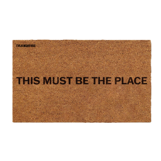 This Must Be The Place Doormat