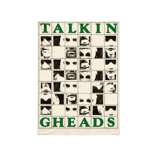 Talking Heads Faces Blanket