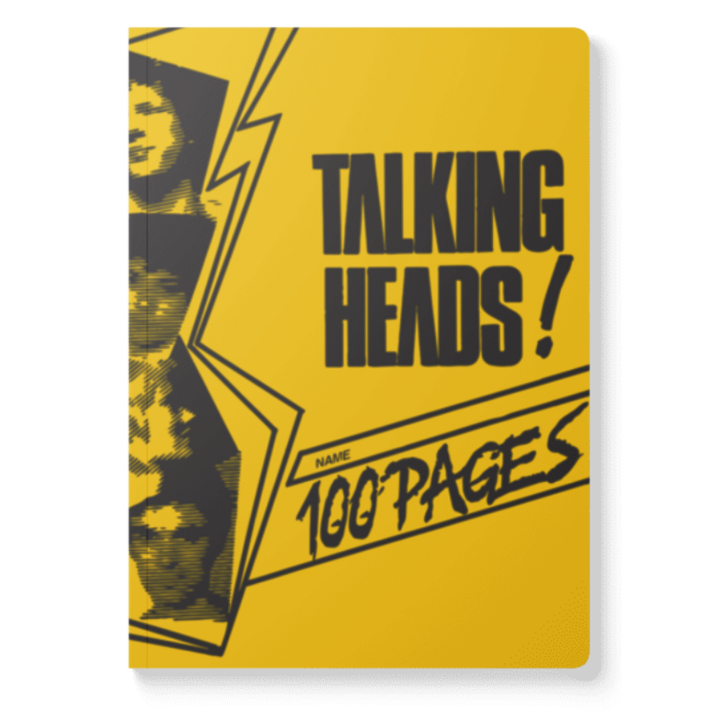 Talking Heads 100 Pages Notebook