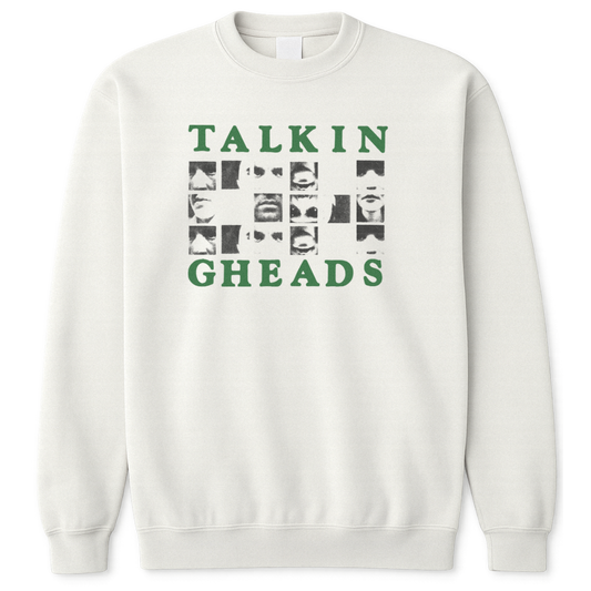Talking Heads Faces Crewneck Sweatshirt