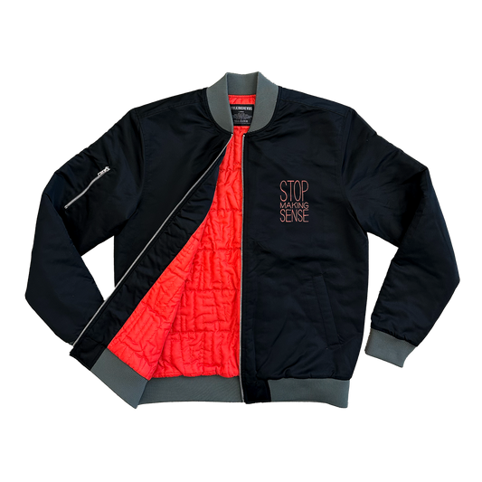 Stop Making Sense Custom Bomber Jacket