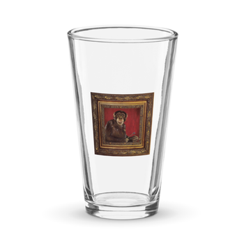 Naked Pint Glass