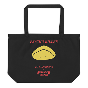 TH x Stranger Things Upside Down Smiley Tote